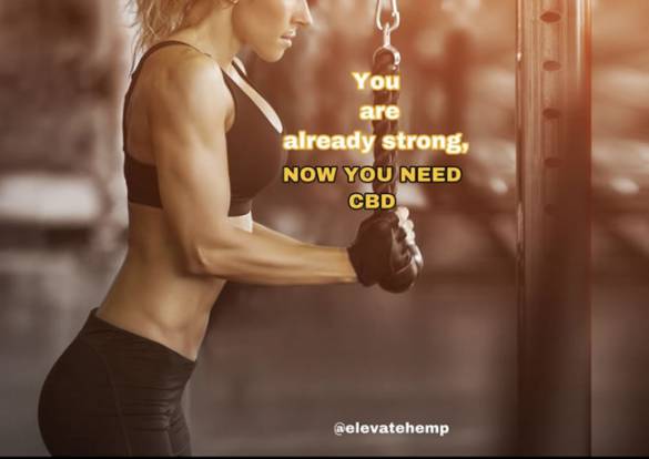 You are already strong and now you need CBD - Influencer Marketing Agency - Americanoize